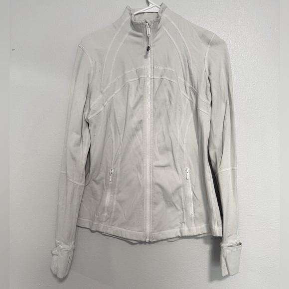 Lululemon Define Jacket Size Women’s 10 White Sporty Casual - Picture 1 of 6